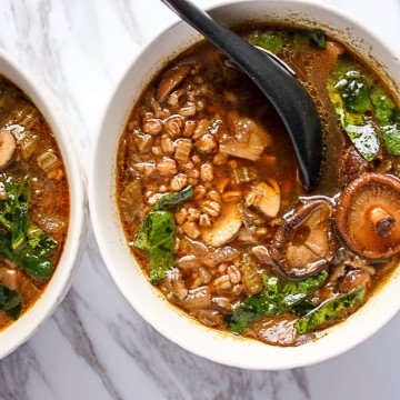 Mushroom Barley Soup