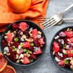 Beet Salad with Grapefruit & Blue Cheese
