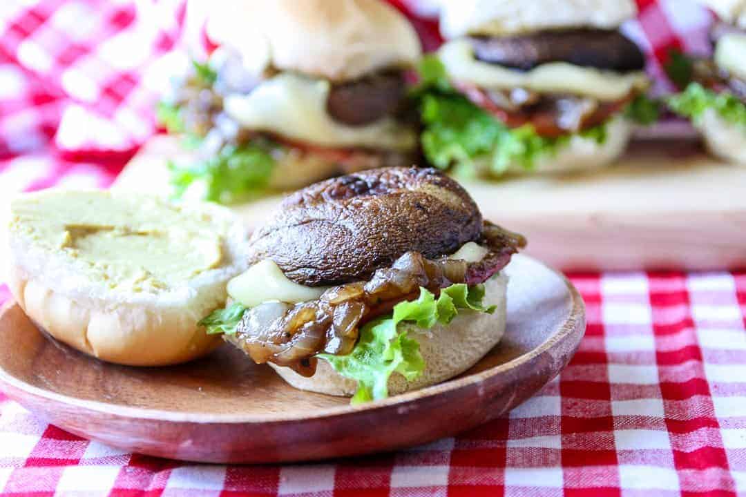 Portabello Mushroom Sliders