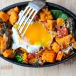 Sweet Potato Egg Skillet