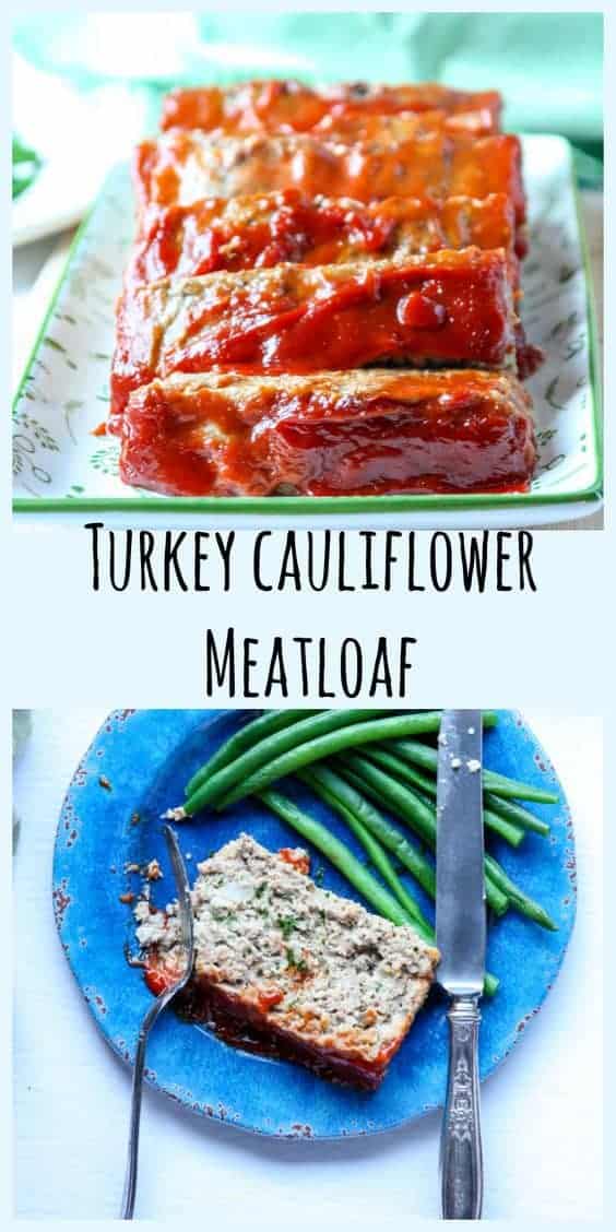 Turkey Cauliflower Meatloaf